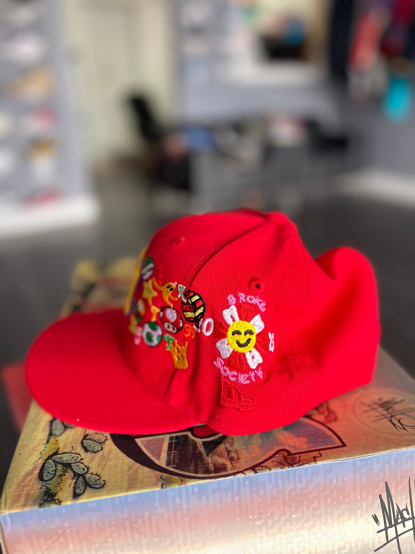 Broken Society x Mario Brothers Fitted