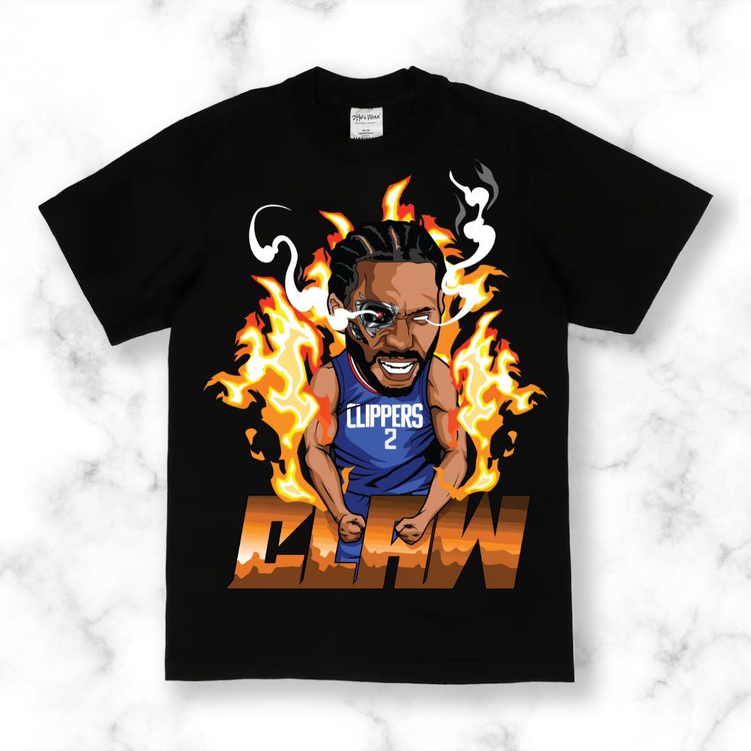 Kawhi Leonard Claw Tee Broken Society Clothing