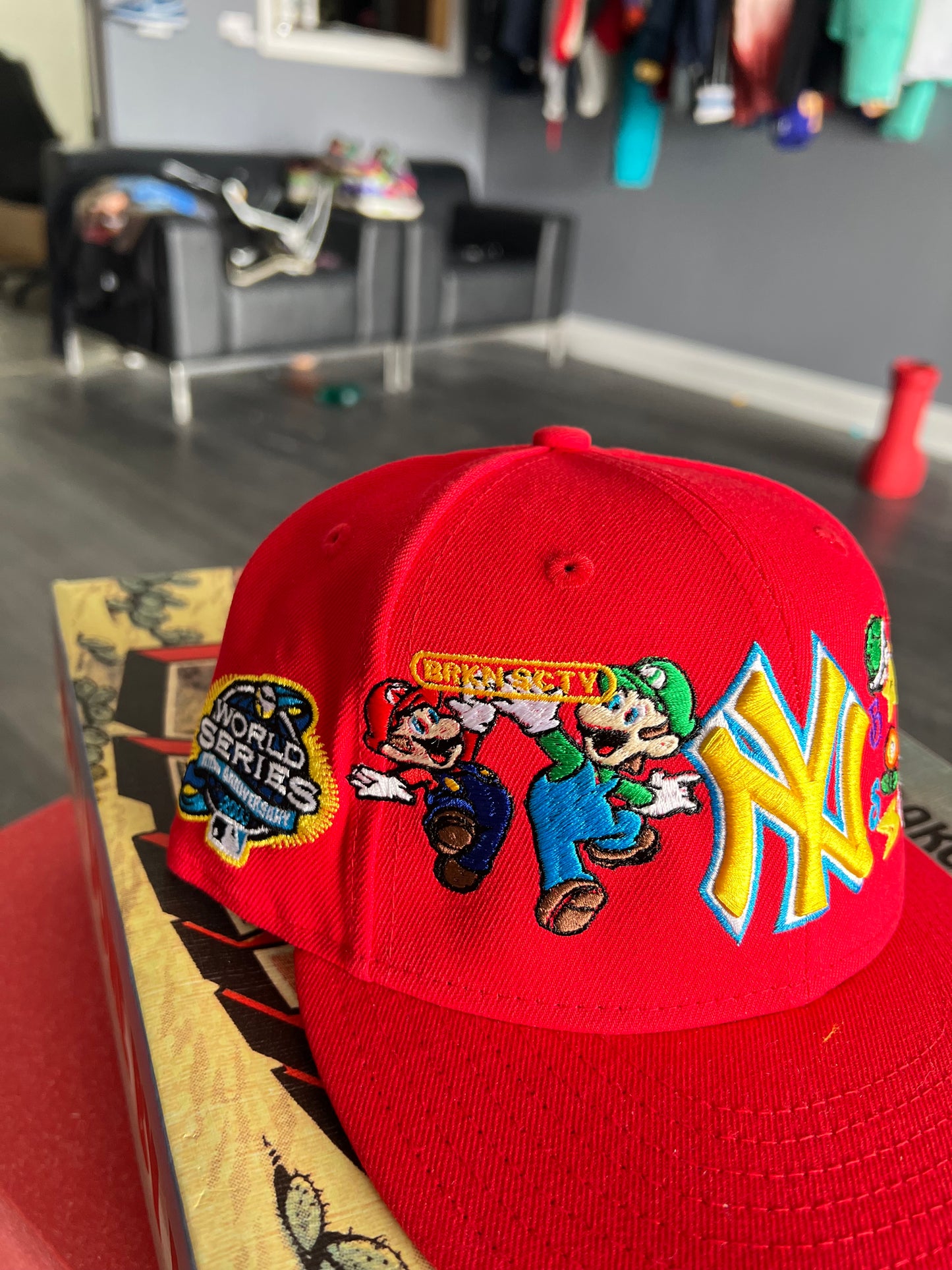 Broken Society x Mario Brothers Fitted