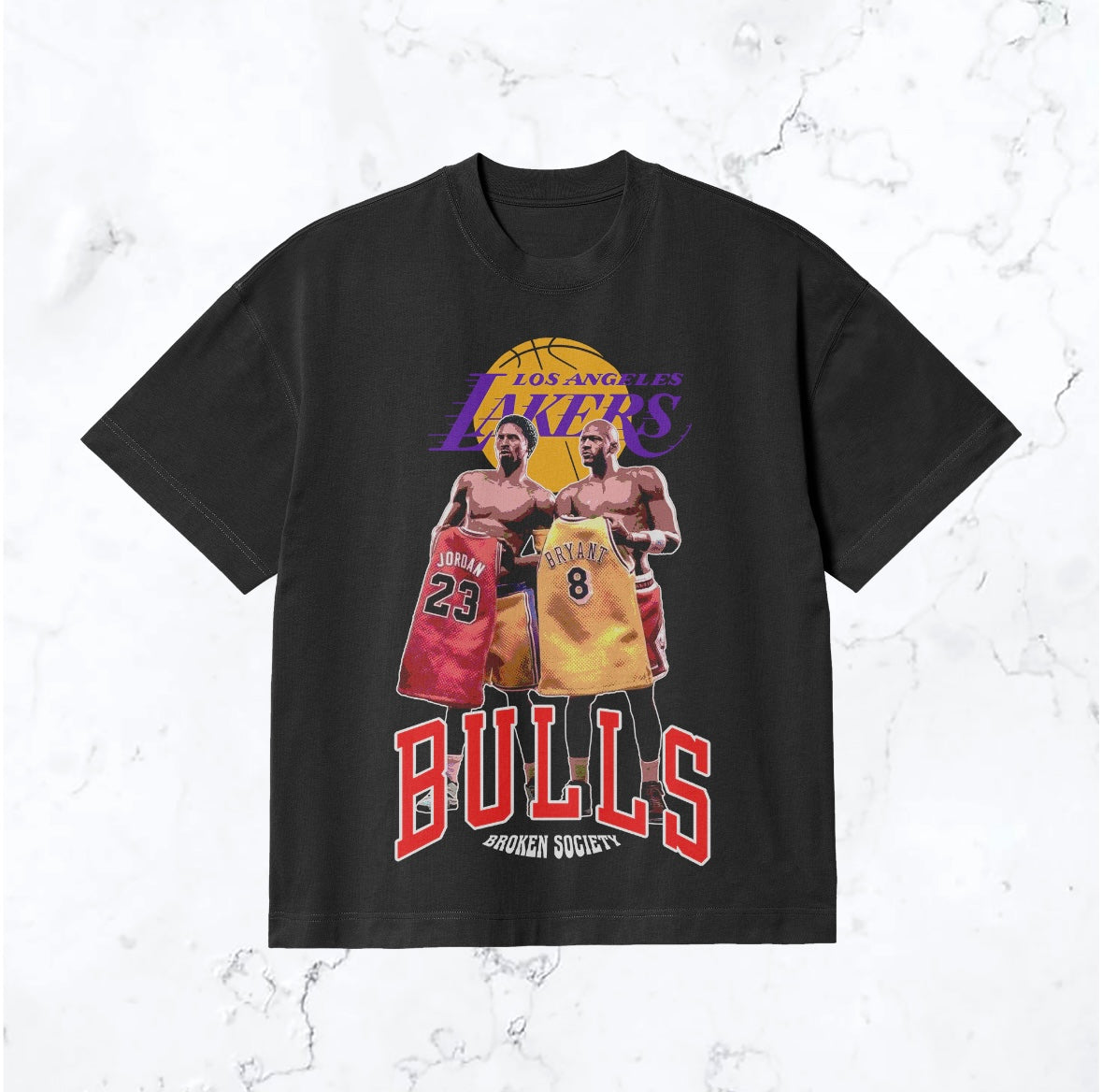 Kobe & MJ “Jersey Swap” Tee