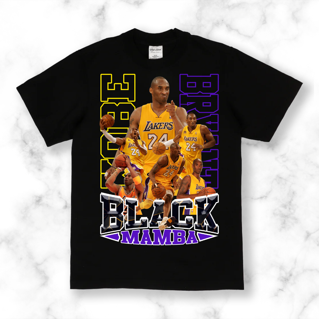 Kobe Bryant “black Mamba” Tee – Broken Society Clothing