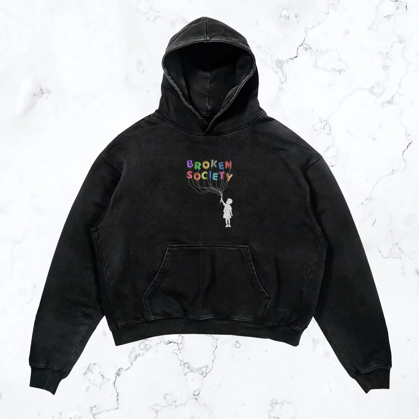 Broken Society Balloons Hoodie