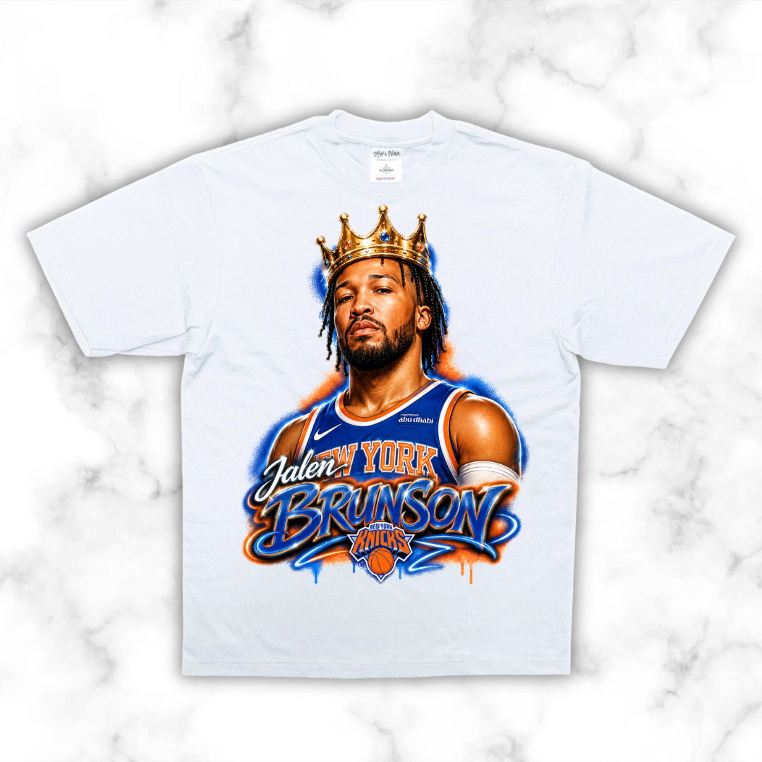 King Jalen Brunson Airbrush Tee