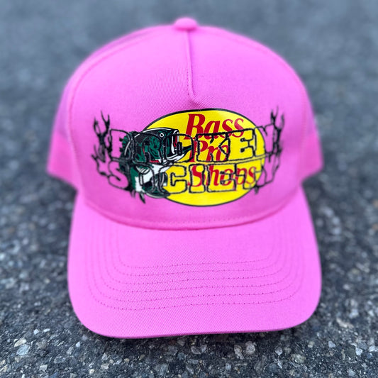 Broken Society x BPS Trucker Hat (Pink)
