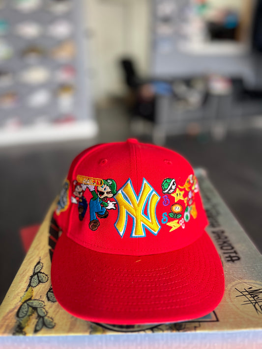 Broken Society x Mario Brothers Fitted