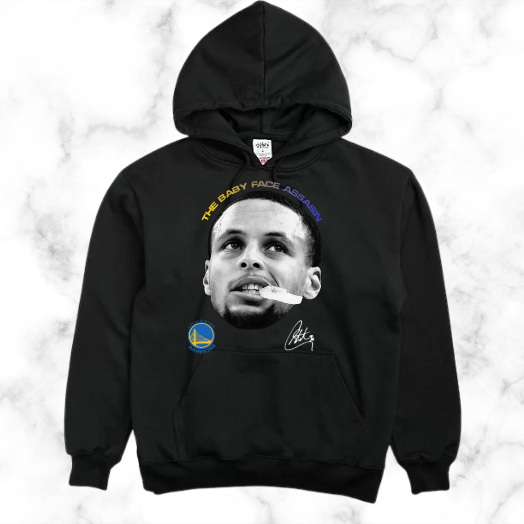 Steph Curry Face Hoodie