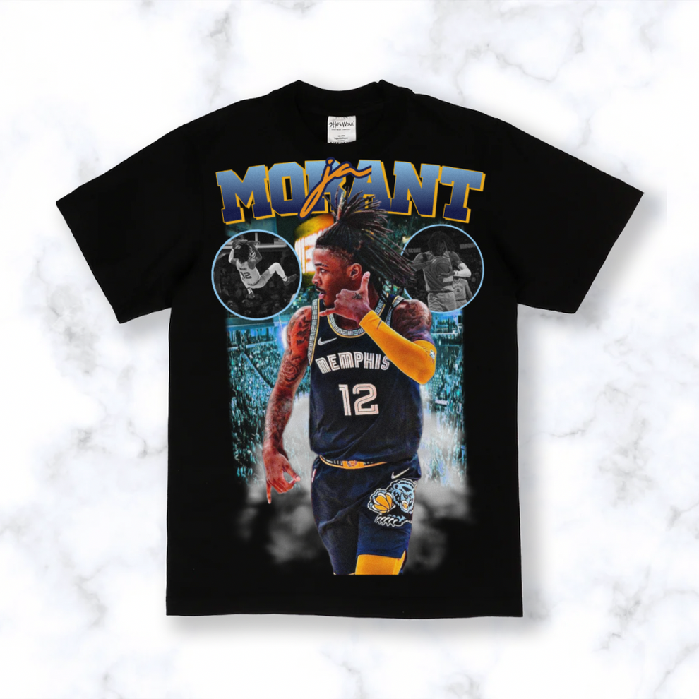 Ja Morant Vintage Tee Broken Society Clothing