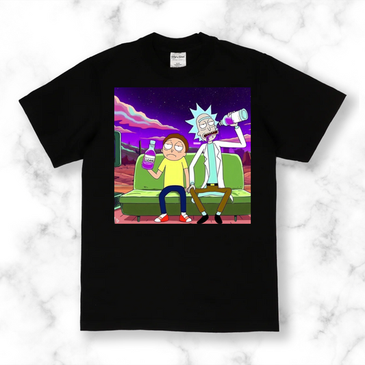 Rick & Morty Sippin Tee