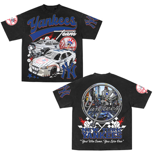 New York Yankees Racing Tee