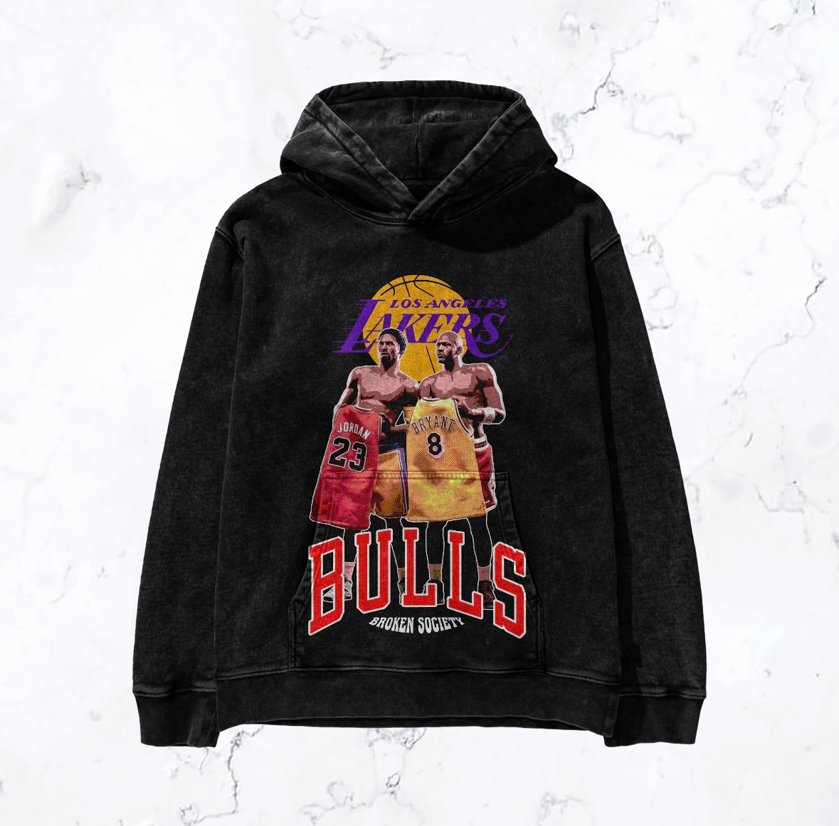 Kobe & MJ “Jersey Swap” Hoodie