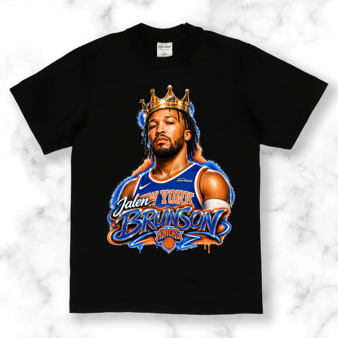 King Jalen Brunson Airbrush Tee